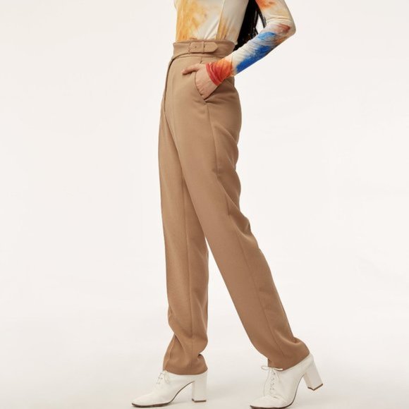 Aritzia Tan Trousers - Picture 3 of 10